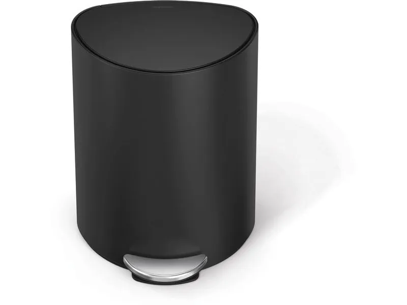 Simplehuman Abfalleimer 6 l, Schwarz matt Simplehuman Abfalleimer 6 l, Schwarz matt