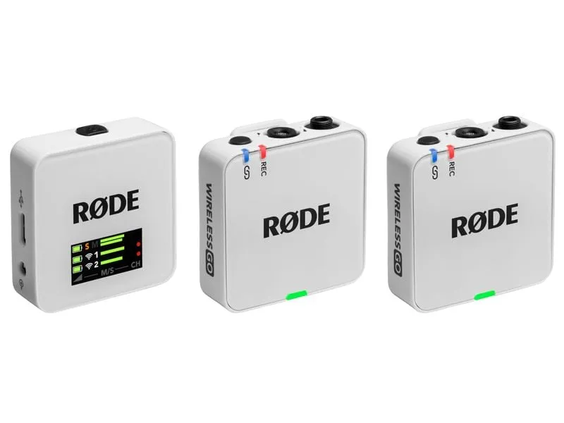 Rode Wireless GO Gen 3 Weiss Rode Wireless GO Gen 3 Weiss