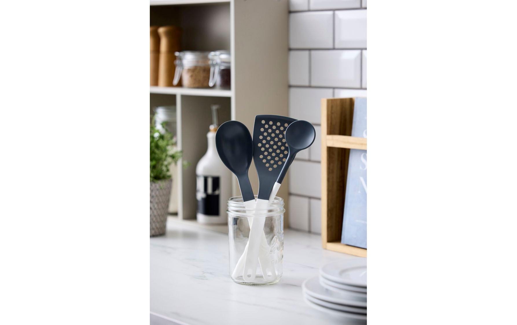 Rosti Optima Küchenhelfer-Set Schwarz/Weiss Rosti Optima Küchenhelfer-Set Schwarz/Weiss