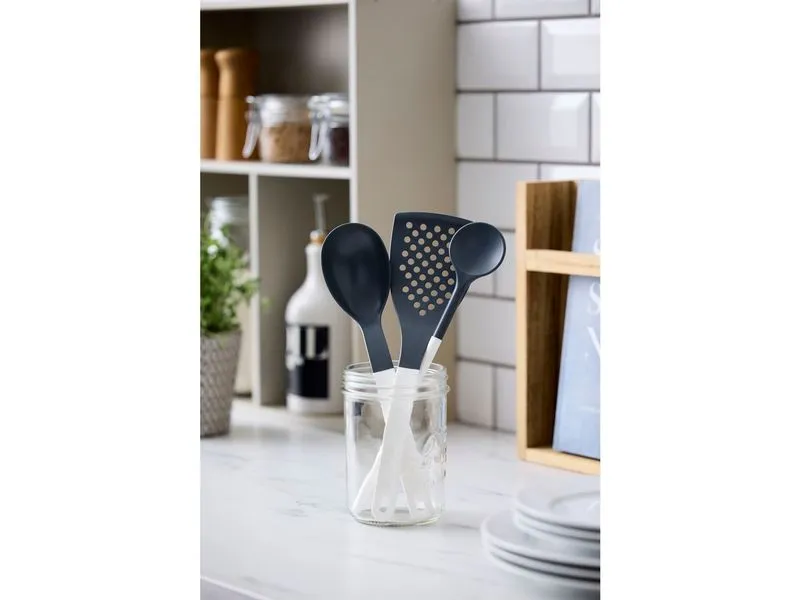 Rosti Optima Küchenhelfer-Set Schwarz/Weiss