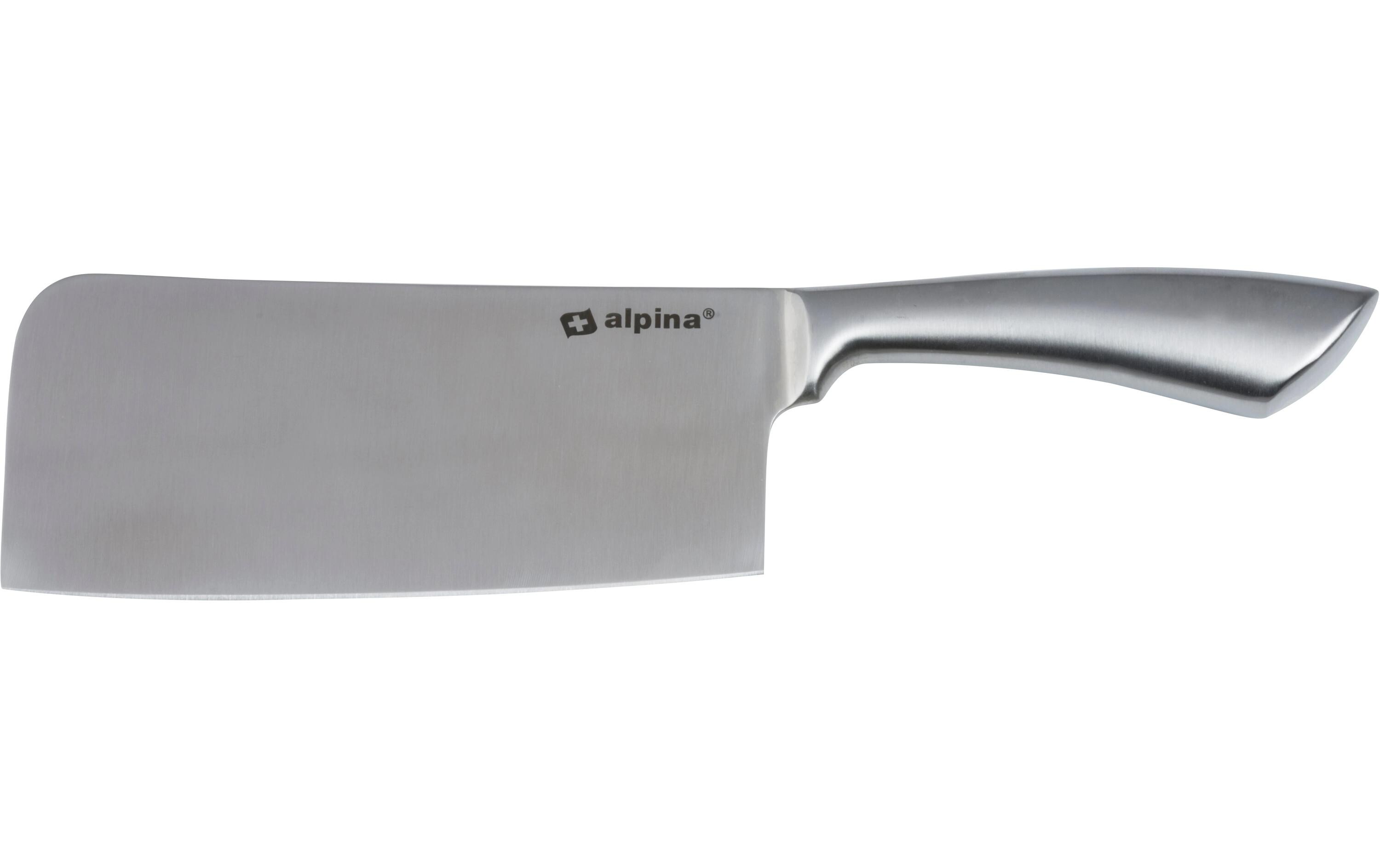 ALPINA Hackmesser 31 cm, Silber ALPINA Hackmesser 31 cm, Silber