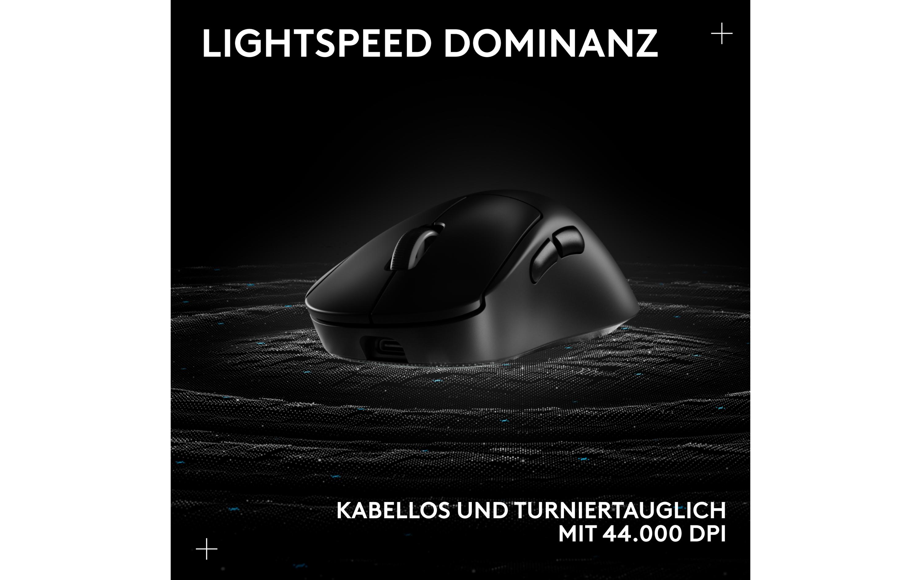 Logitech Gaming-Maus Pro X Superlight Dex Schwarz