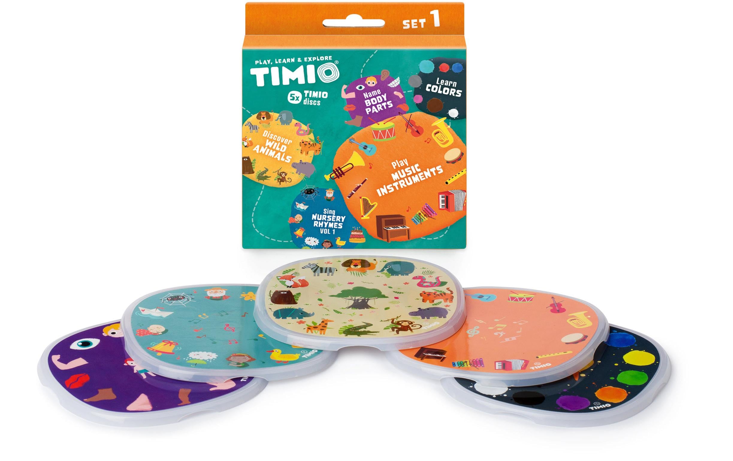 Timio Audio Disc Set 1 (5 Discs) Timio Audio Disc Set 1 (5 Discs)