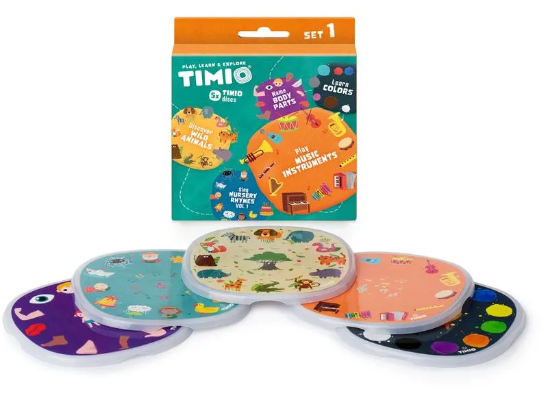 Timio Audio Disc Set 1 (5 Discs) Timio Audio Disc Set 1 (5 Discs)