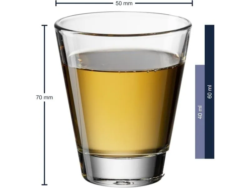 Leonardo Schnapsglas Ciao 60 ml, 6 Stück, Transparent Leonardo Schnapsglas Ciao 60 ml, 6 Stück, Transparent