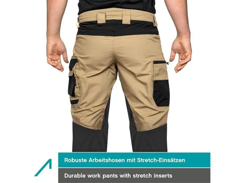 ACE ACE Constructor Herren-Arbeitshose lang Herren lang Beige 46