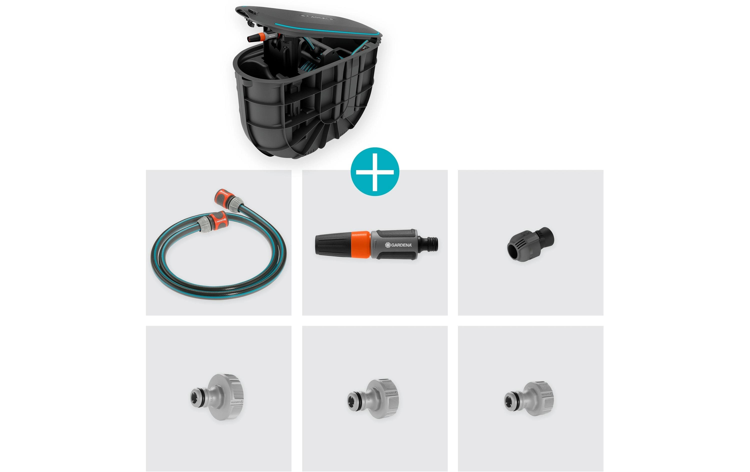 GARDENA Schlauchbox RollUp M 20 m