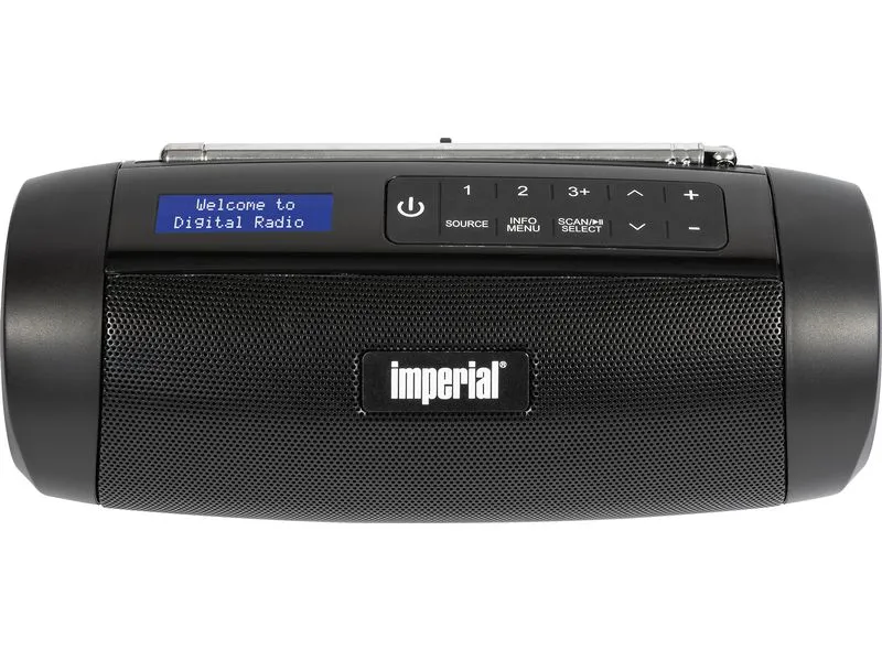 Imperial Bluetooth Speaker Dabman Go Schwarz Imperial Bluetooth Speaker Dabman Go Schwarz