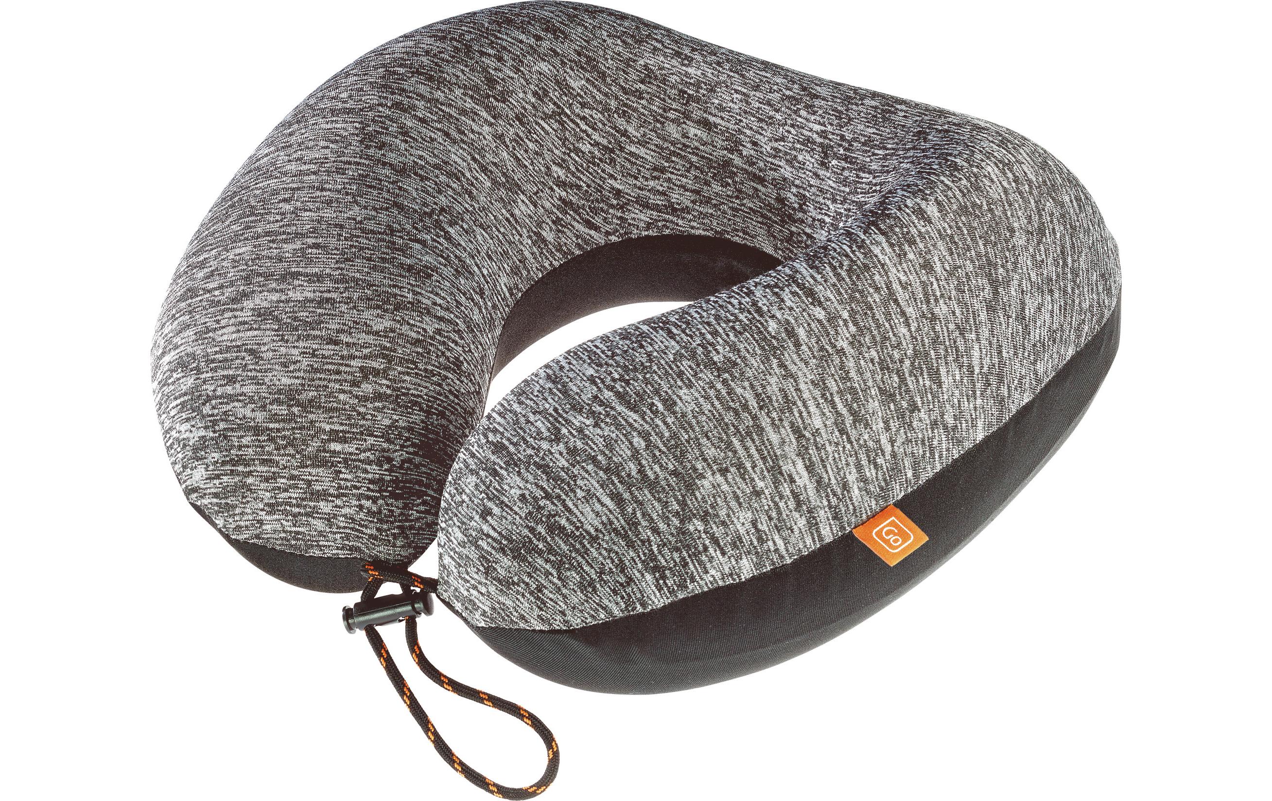 GOTravel Reisekissen Memory ZZZs Grau/Orange