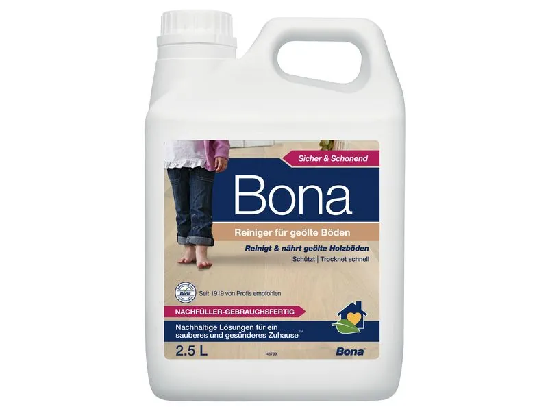 Bona Bodenreiniger für geölte Holzböden, 2.5 l, 1 Stück Bona Bodenreiniger für geölte Holzböden, 2.5 l, 1 Stück