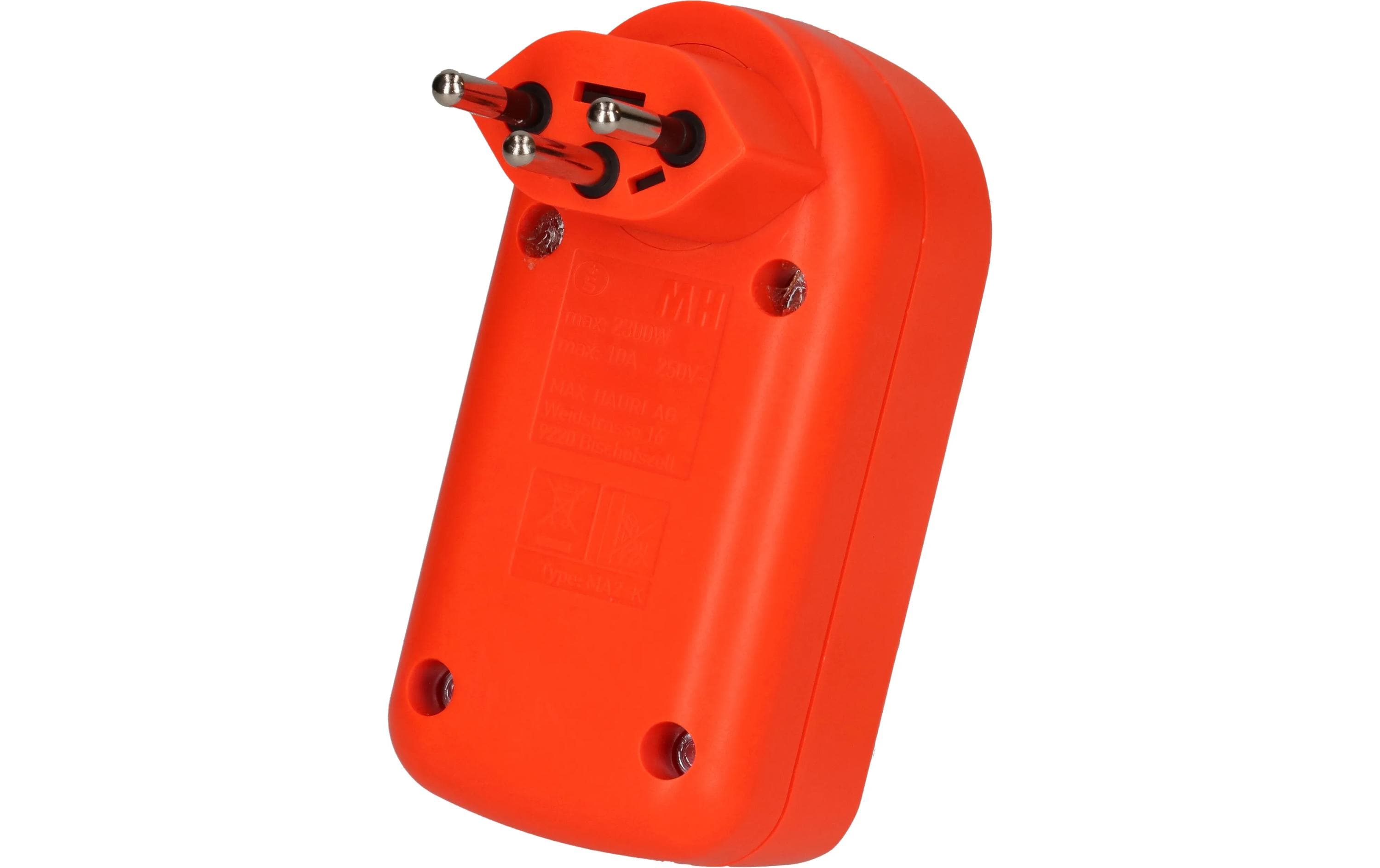 Max Hauri Abzweigstecker maxADAPTturn 2x Typ 13