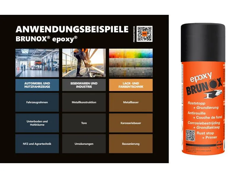Brunox Rostumwandler-Spray epoxy 400 ml Brunox Rostumwandler-Spray epoxy 400 ml