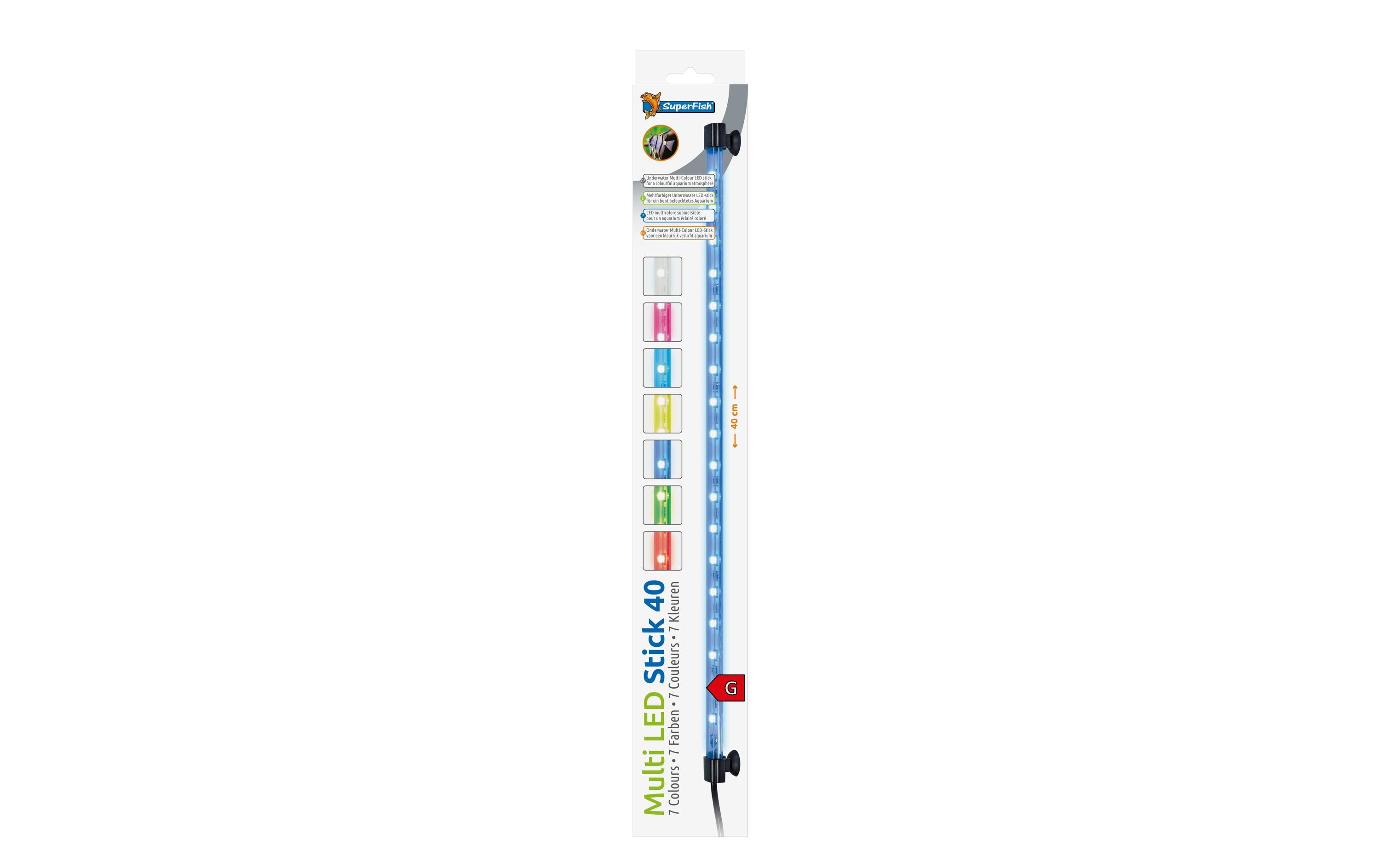 SuperFish Aquarienleuchte Multi Led Stick, 40 cm, 4 W