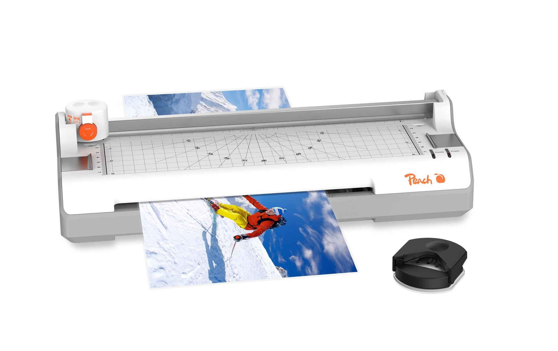 Peach Bürogeräte Laminiergerät + Rollenschneider A4 125 µm