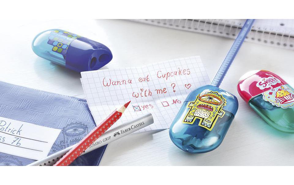 Faber-Castell Spitzer Fisch, mit Radierer