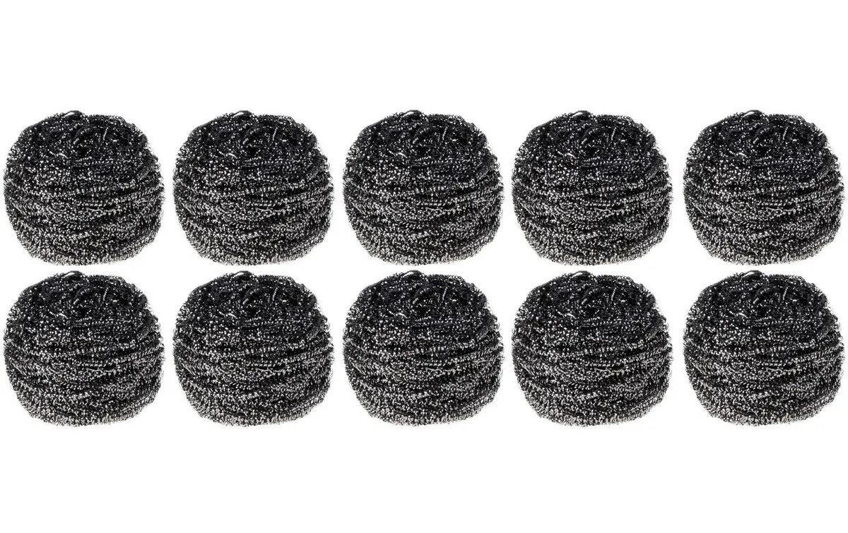 Edi Baur Stahlschwamm 10 Stück, 40 gr