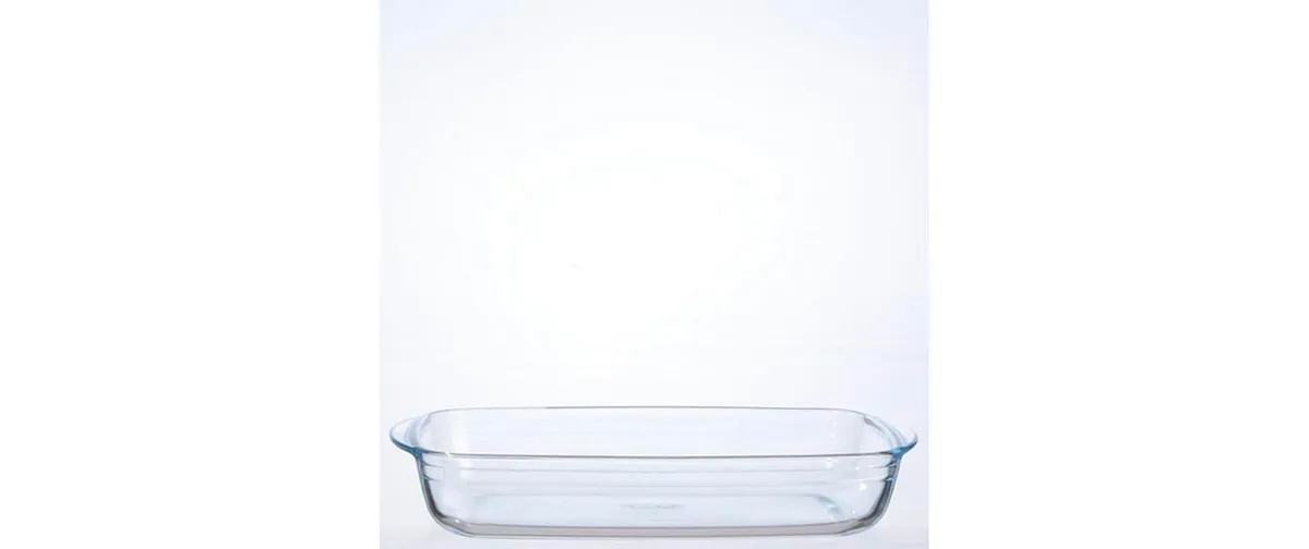 International Cookware Auflaufform 39 x 24 cm Eckig, Transparent