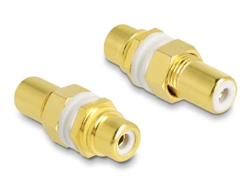Delock Audio-Adapter Buchse/Buchse Cinch - Cinch Delock Audio-Adapter Buchse/Buchse Cinch - Cinch