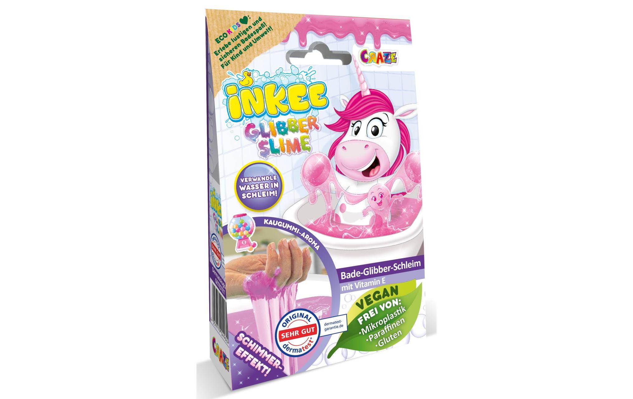 Craze Badespass Inkee Bade-Glibber-Schleim Unicorn 1 Stück Craze Badespass Inkee Bade-Glibber-Schleim Unicorn 1 Stück