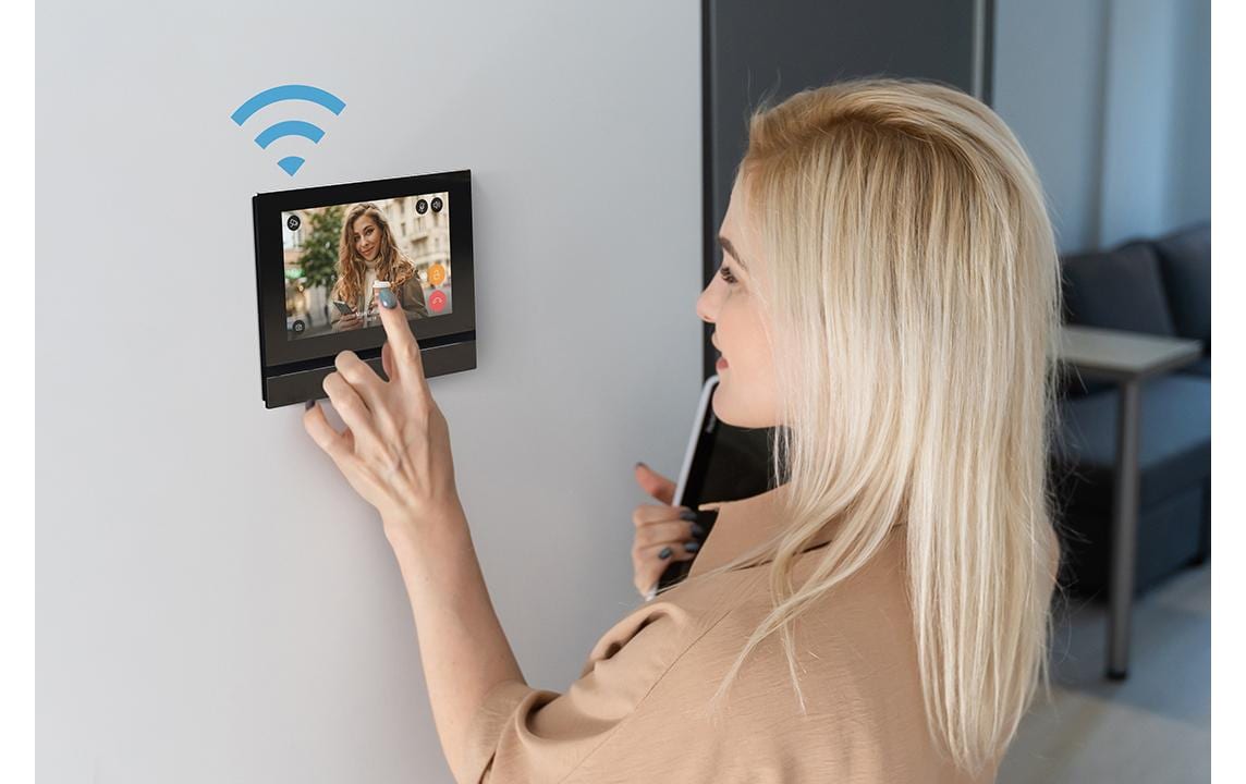 2N Innensprechstelle Indoor View Wi-Fi Schwarz 2N Innensprechstelle Indoor View Wi-Fi Schwarz