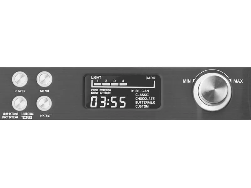 Gastroback Waffeleisen Advanced Control Black Edition