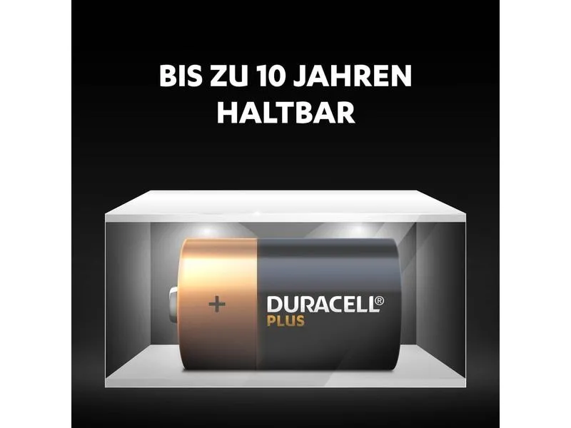 Duracell Batterie D Plus Power 2 Stück Duracell Batterie D Plus Power 2 Stück