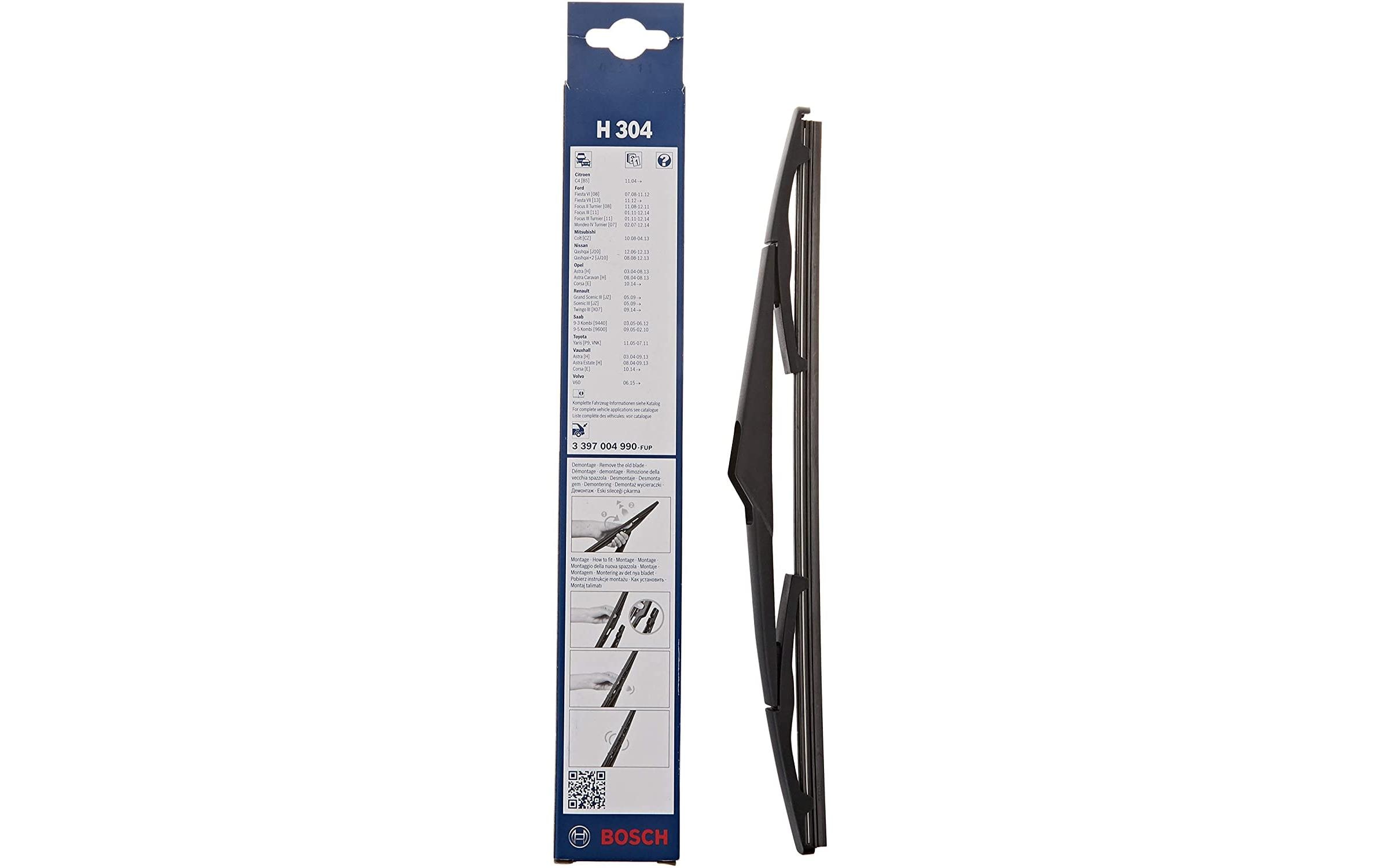 Bosch Automotive Heckscheibenwischer H304, 300 mm Bosch Automotive Heckscheibenwischer H304, 300 mm