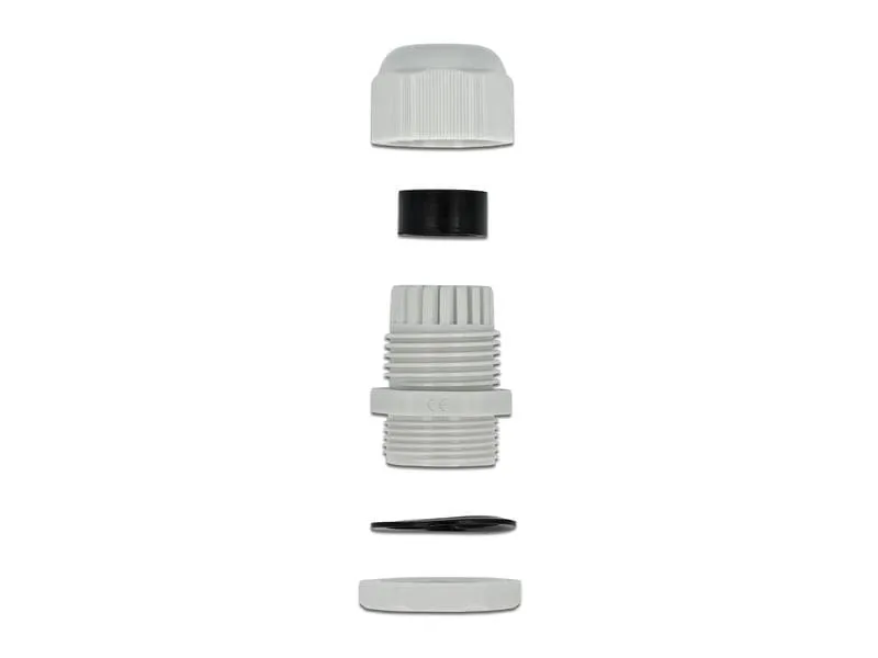 Delock Kabelverschraubung PG11, 22 mm 10 Stück, grau