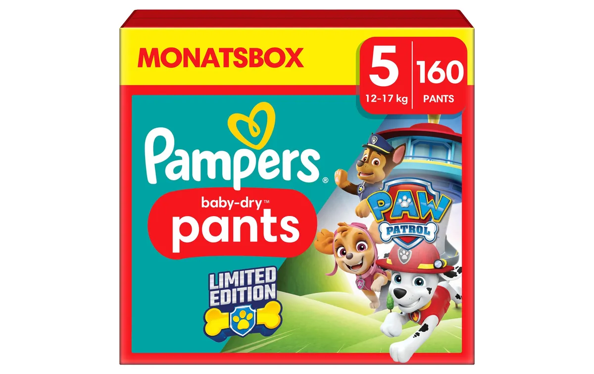 Pampers Windeln Baby Dry Pants Paw Patrol Junior Grösse 5 Pampers Windeln Baby Dry Pants Paw Patrol Junior Grösse 5