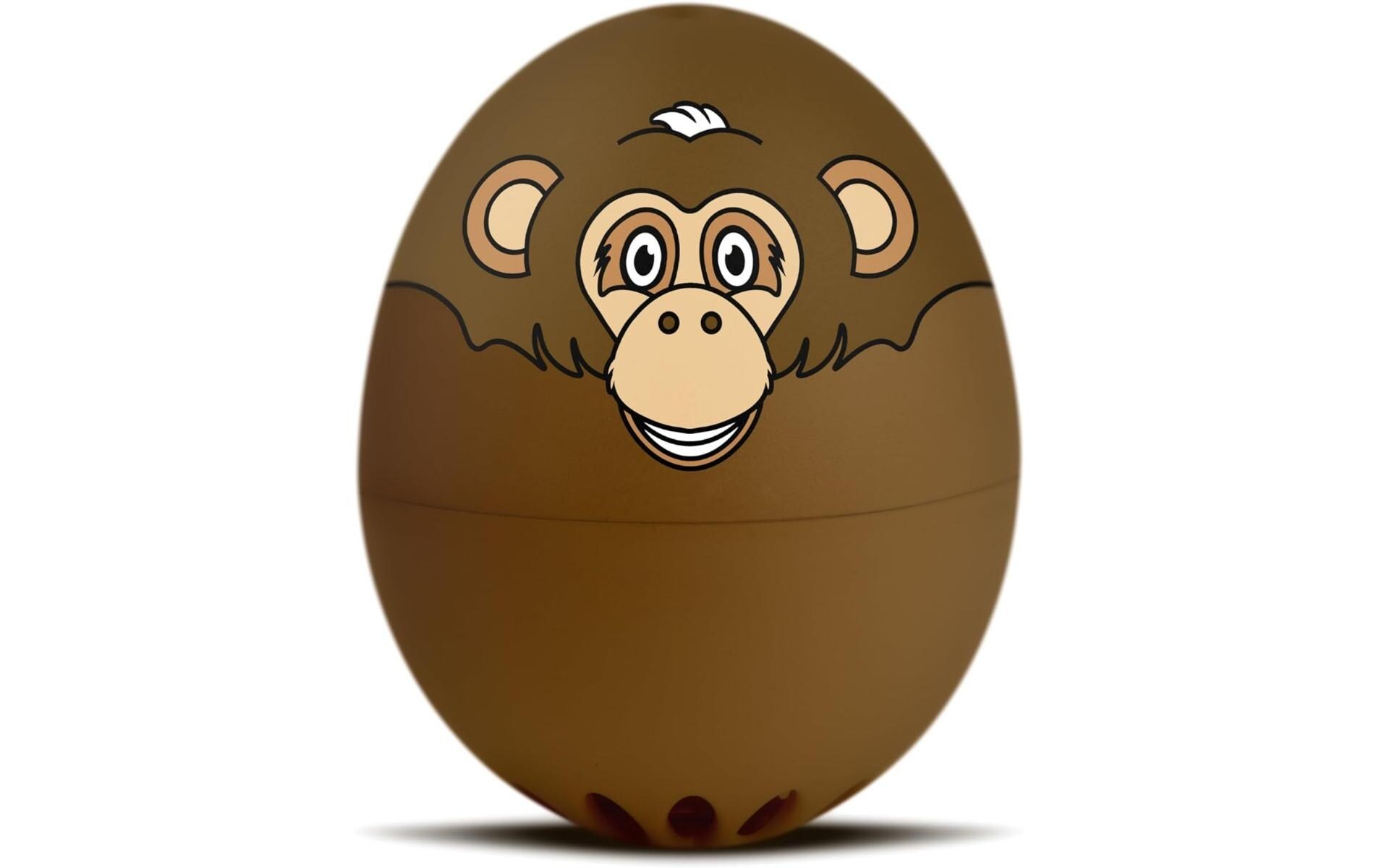 PiepEi Küchentimer Singende Eieruhr Affen, Braun