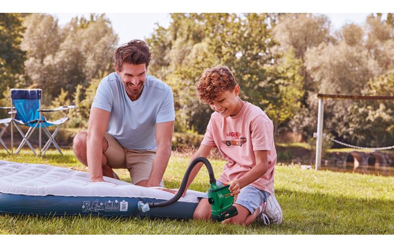 Bosch EasyInflate 18 V-500 Akku-Volumenpumpe 18 V 530 l/min