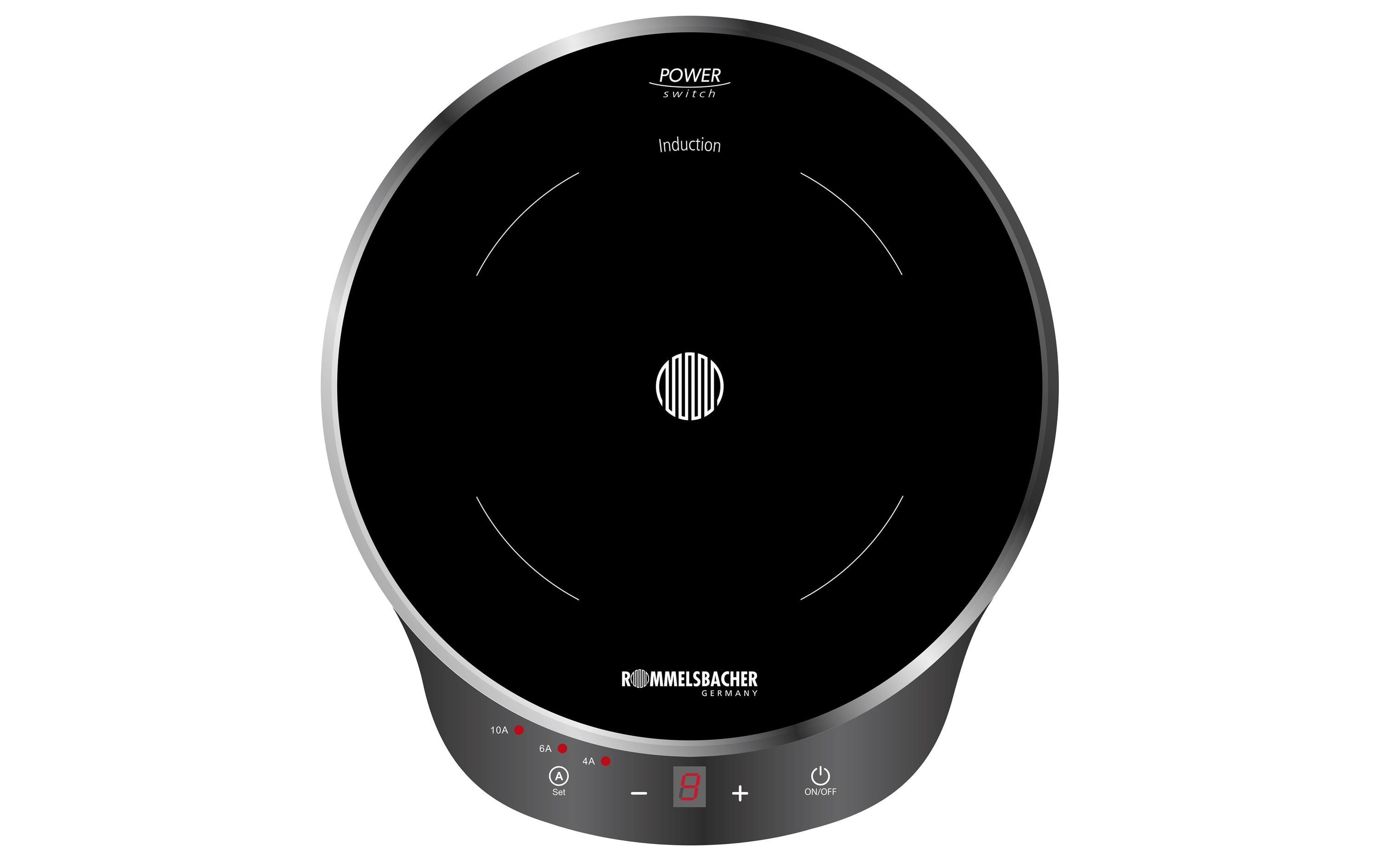 Rommelsbacher Induktionskochplatte CTA1800IN, 1800W