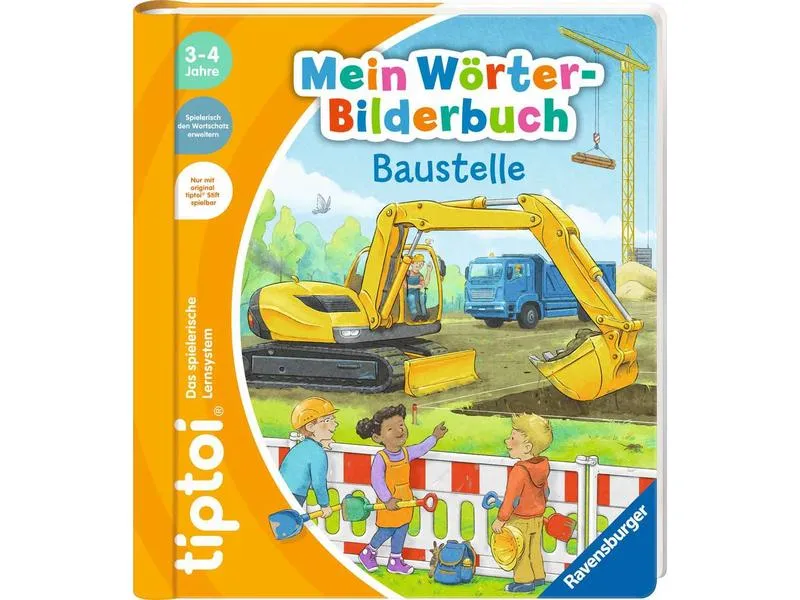 tiptoi Lernbuch Mein Wörter-Bilderbuch Baustelle tiptoi Lernbuch Mein Wörter-Bilderbuch Baustelle
