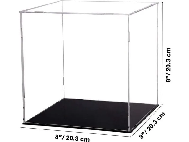 EvoRetro Acryl Box Modular Display UV-Schutz, 20 x 20 x 20 cm EvoRetro Acryl Box Modular Display UV-Schutz, 20 x 20 x 20 cm