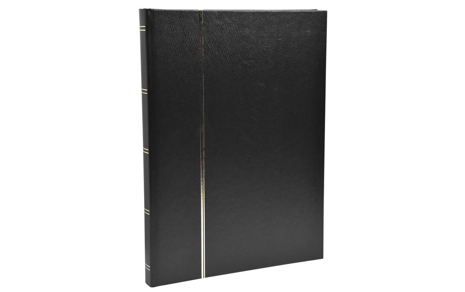 Exacompta Sammelalbum Briefmarken, 22.5 x 30.5 cm, 48 Seiten, Schwarz Exacompta Sammelalbum Briefmarken, 22.5 x 30.5 cm, 48 Seiten, Schwarz