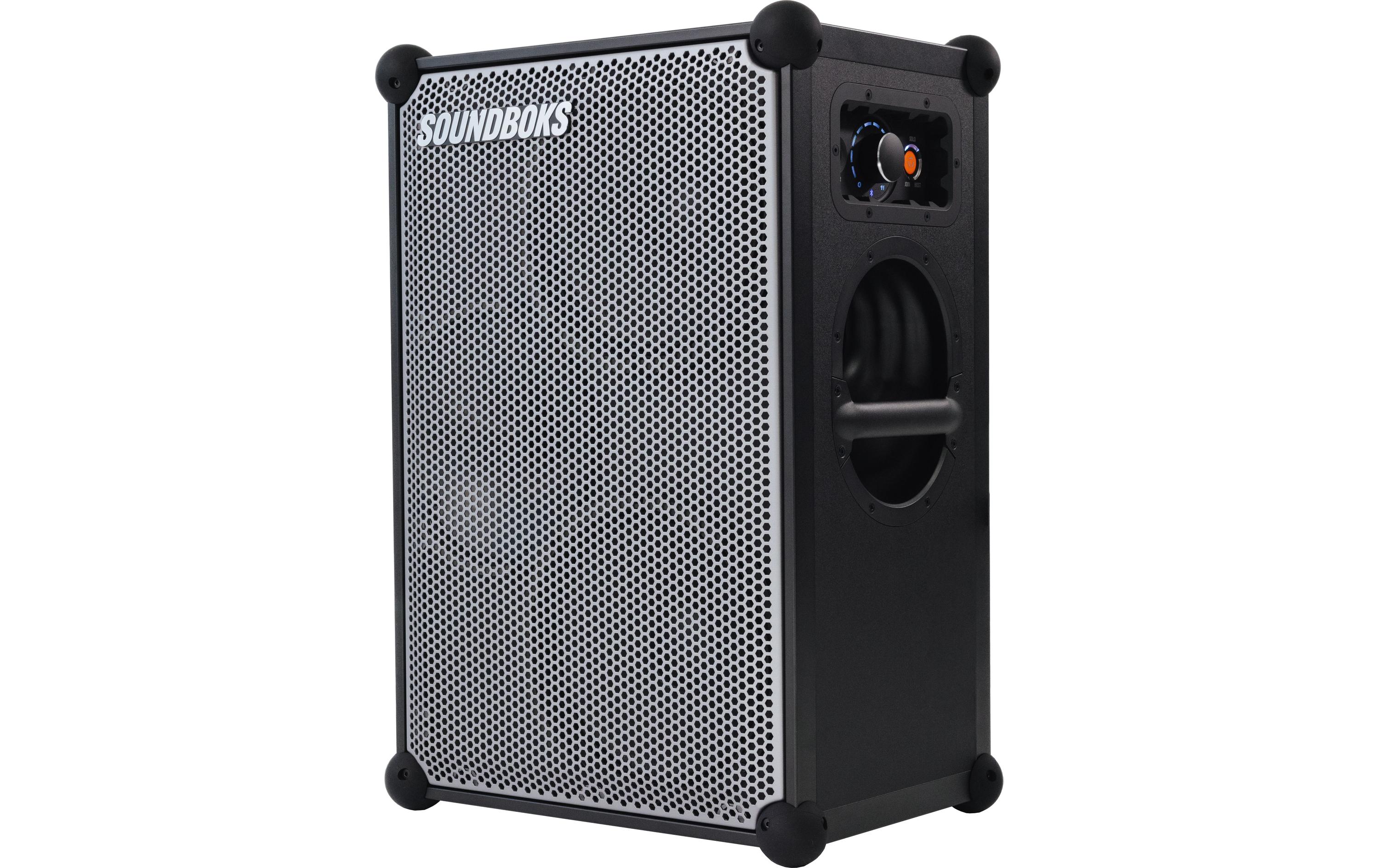 Soundboks Bluetooth Speaker 4 Silbergrau