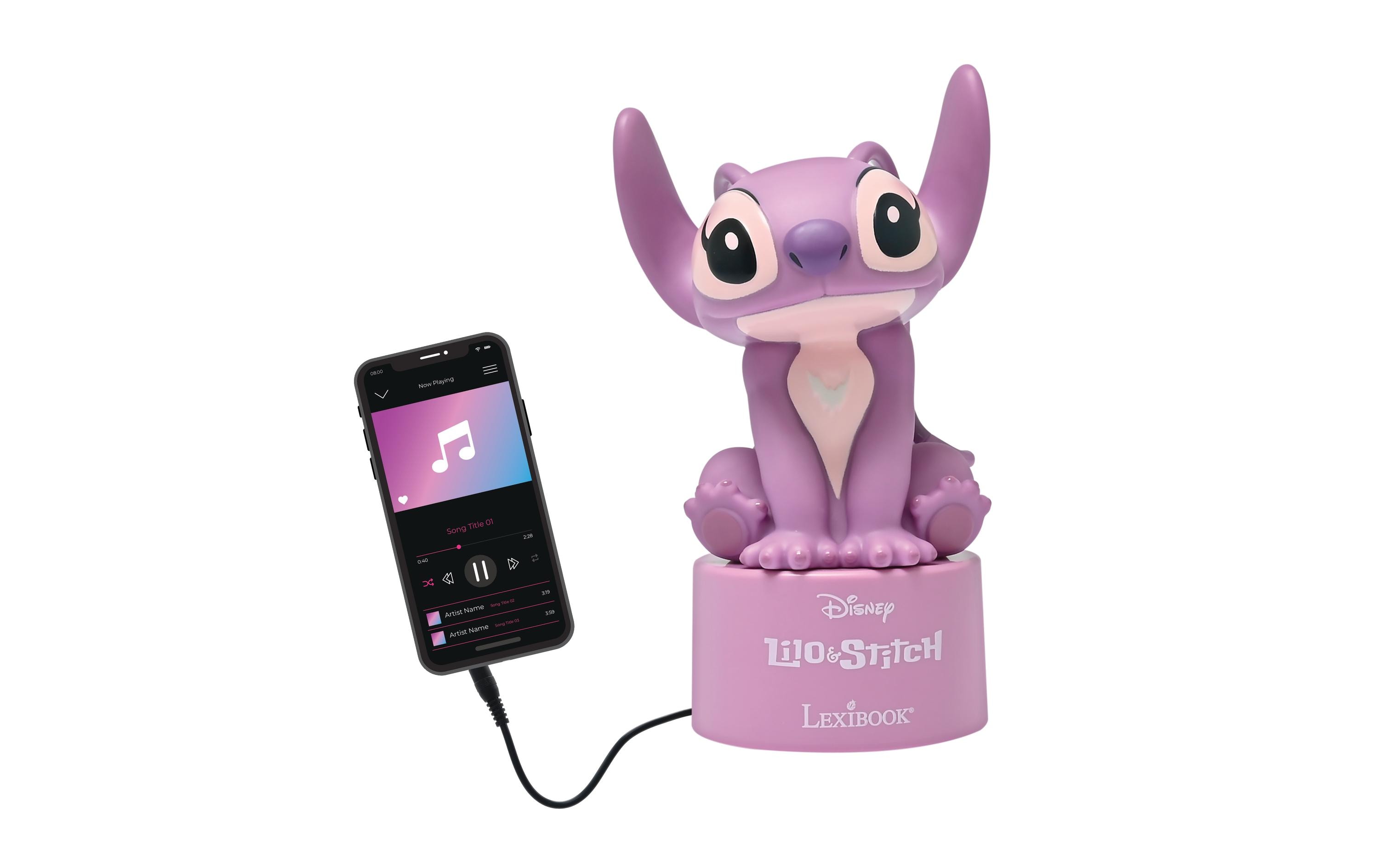 Lexibook Angel Nachtlicht-Lautsprecher Blau/Rot