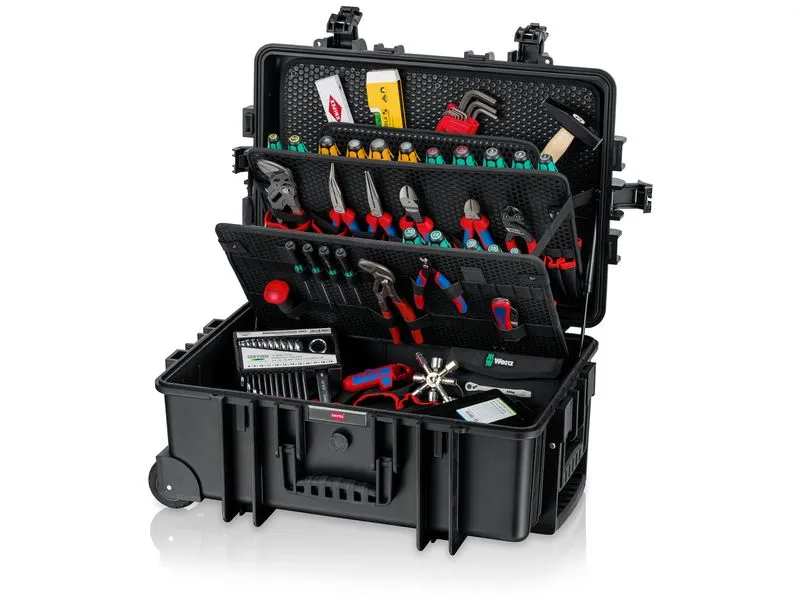 Knipex Werkzeugkoffer Robust45 Move Mechanik, 90-teilig Knipex Werkzeugkoffer Robust45 Move Mechanik, 90-teilig