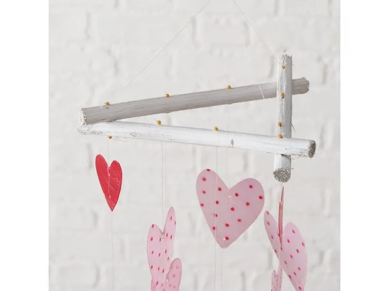 Boltze Windspiel Herzen Milena 73 cm Boltze Windspiel Herzen Milena 73 cm