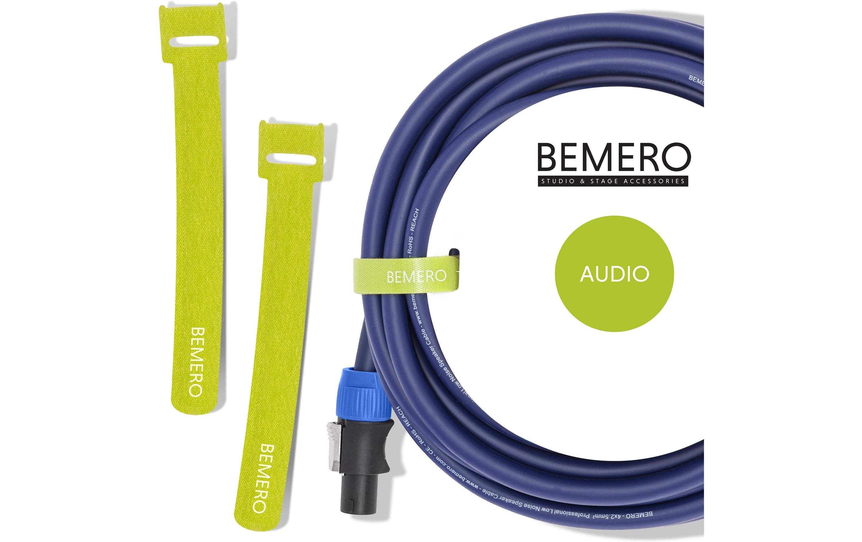 Bemero Lautsprecherkabel SpeakON – SpeakON 4 x 2.5 mm² 2 m Bemero Lautsprecherkabel SpeakON – SpeakON 4 x 2.5 mm² 2 m