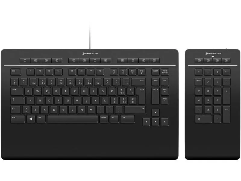 3Dconnexion Tastatur Keyboard Pro mit Numpad 3Dconnexion Tastatur Keyboard Pro mit Numpad