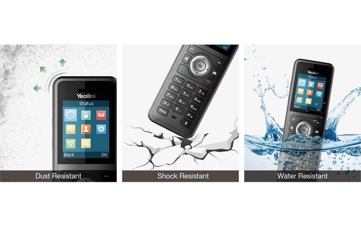 Yealink Mobilteil W59R Ruggedized Yealink Mobilteil W59R Ruggedized
