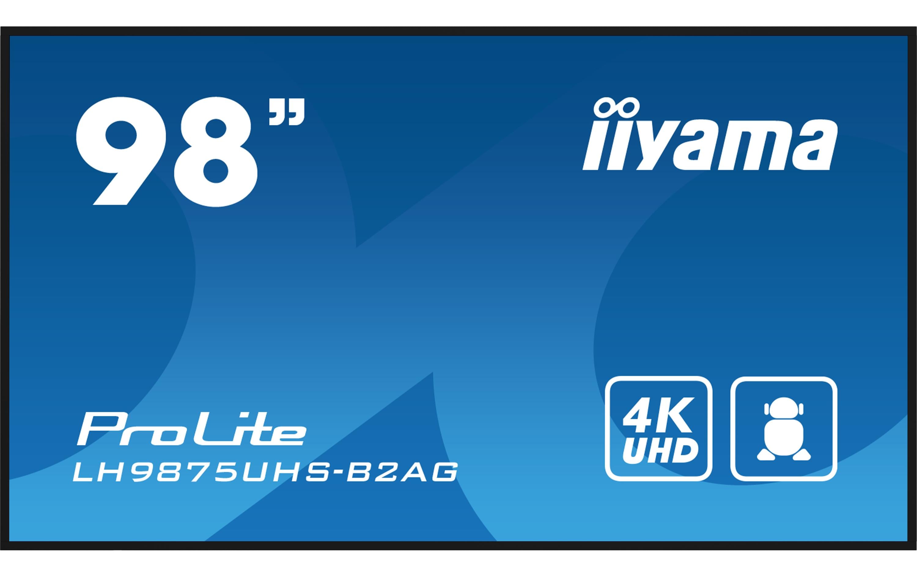 iiyama Public Display ProLite LH9875UHS-B2AG 97.5