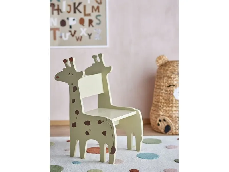 Bloomingville Kinderstuhl Ibber Giraffe Grau Bloomingville Kinderstuhl Ibber Giraffe Grau