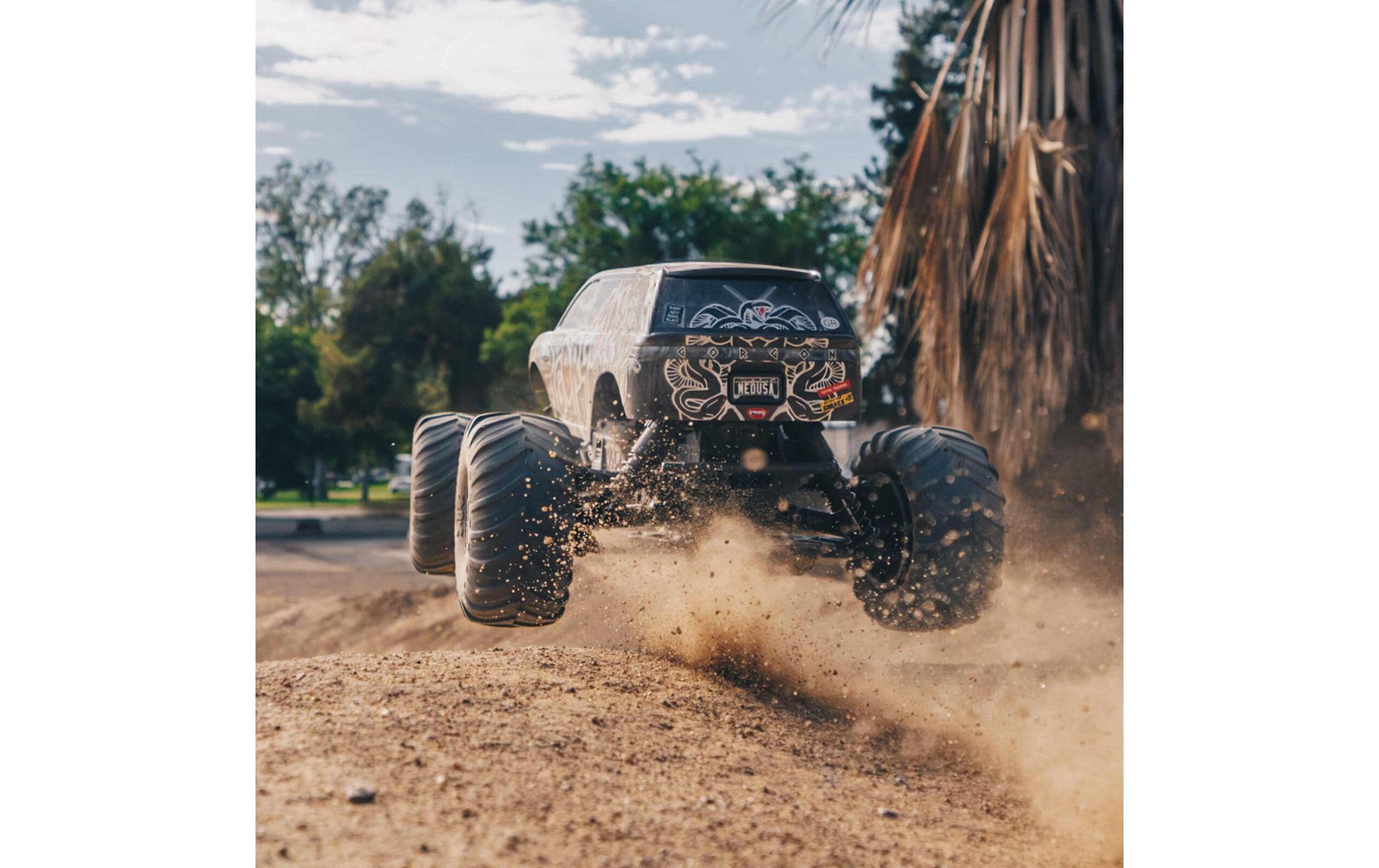 Arrma Monster Truck Gorgon MEGA 550 RWD Schwarz, Bausatz, 1:10