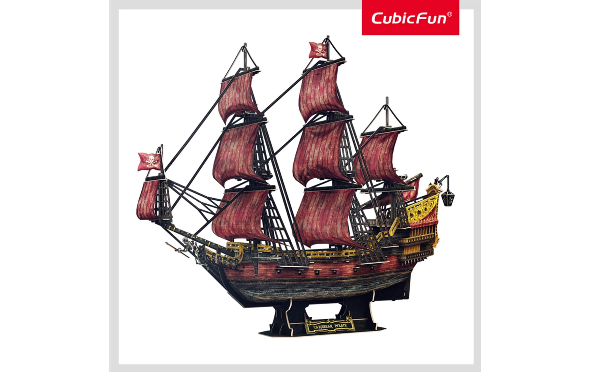 CubicFun 3D Puzzle Queen Annes Revenge 391 Teile