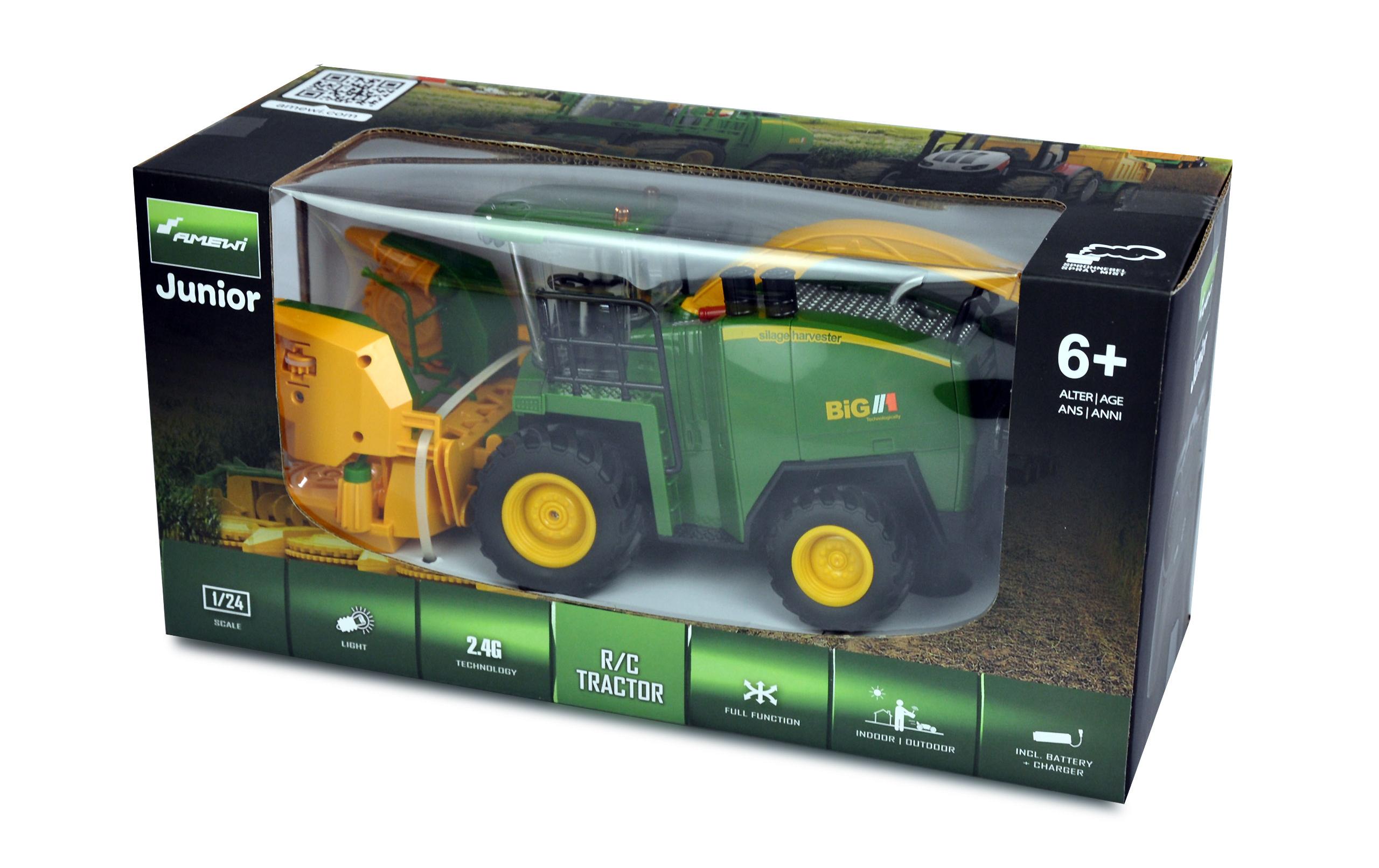 Amewi Feldhäcksler mit Maisgebiss RTR, 1:24