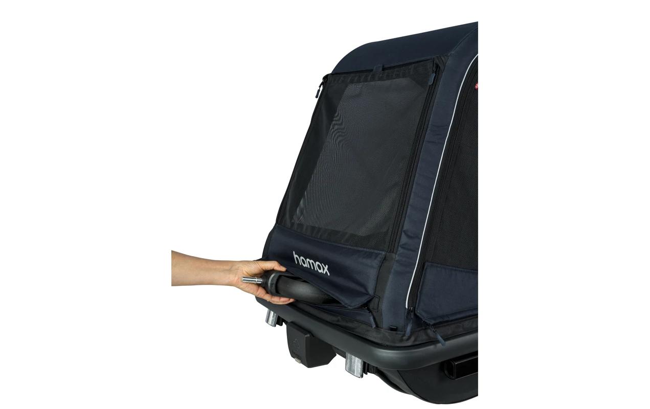 Hamax Veloanhänger Dog Trailer Pluto L für Hunde bis 45 kg