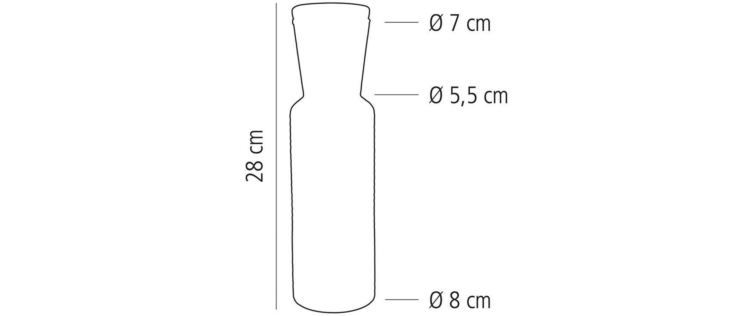 APS Glaskaraffe Dots 0.9 Liter