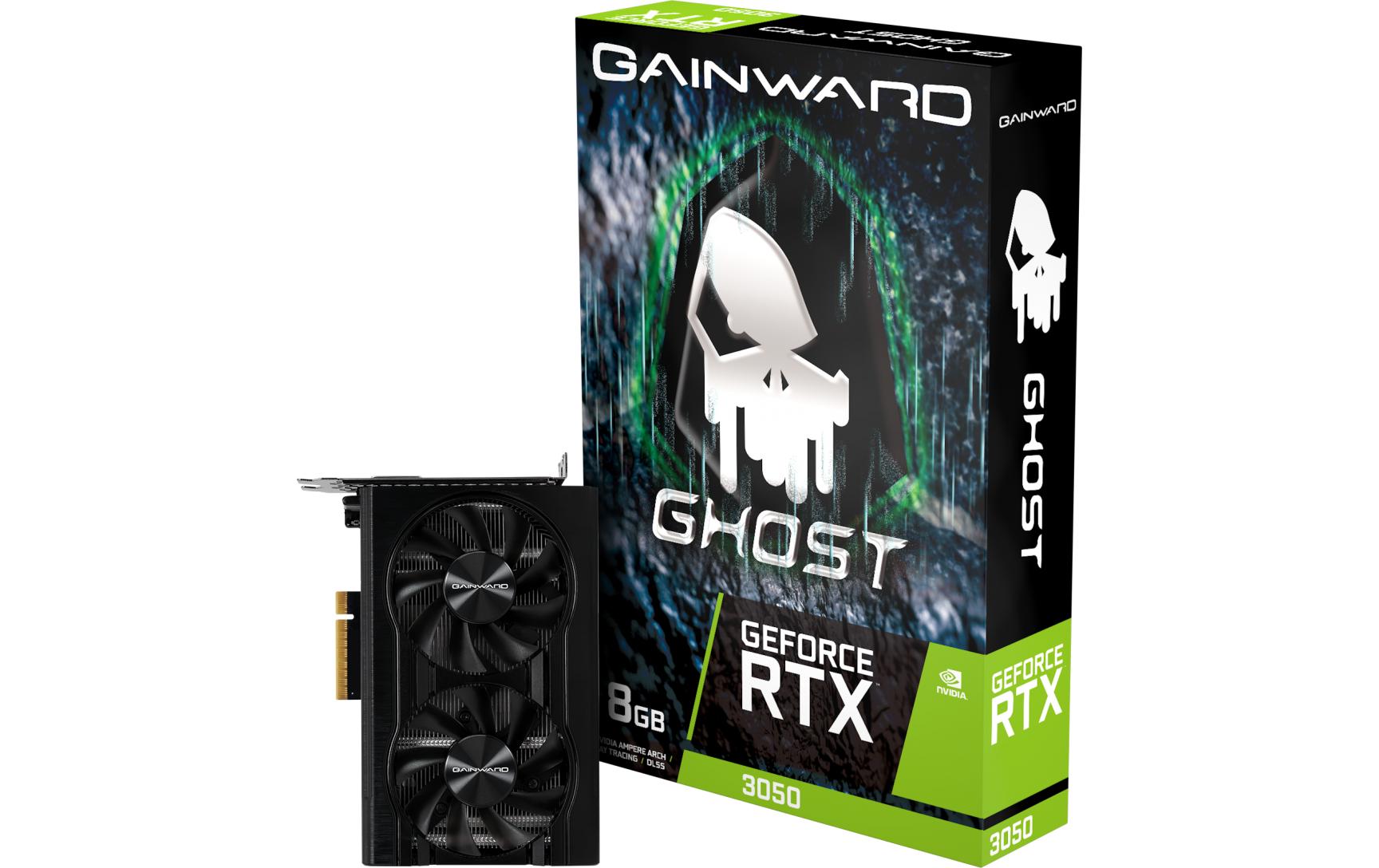 Gainward Grafikkarte GeForce RTX 3050 Ghost 8 GB